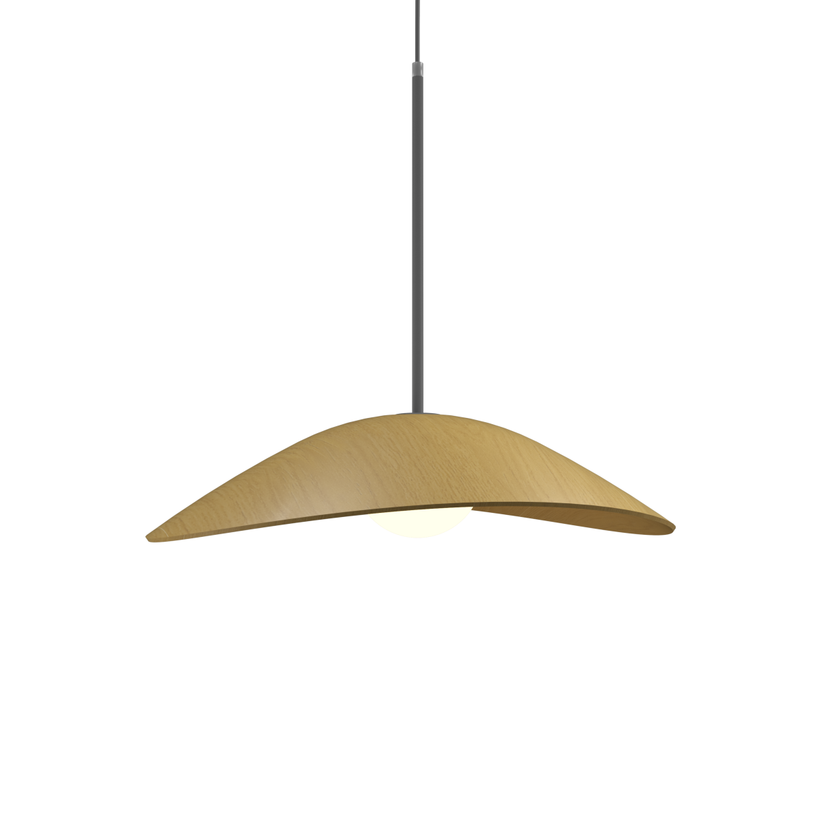 Accord Lighting 1547.49 Oyster Accord Pendant in Organic Gold
