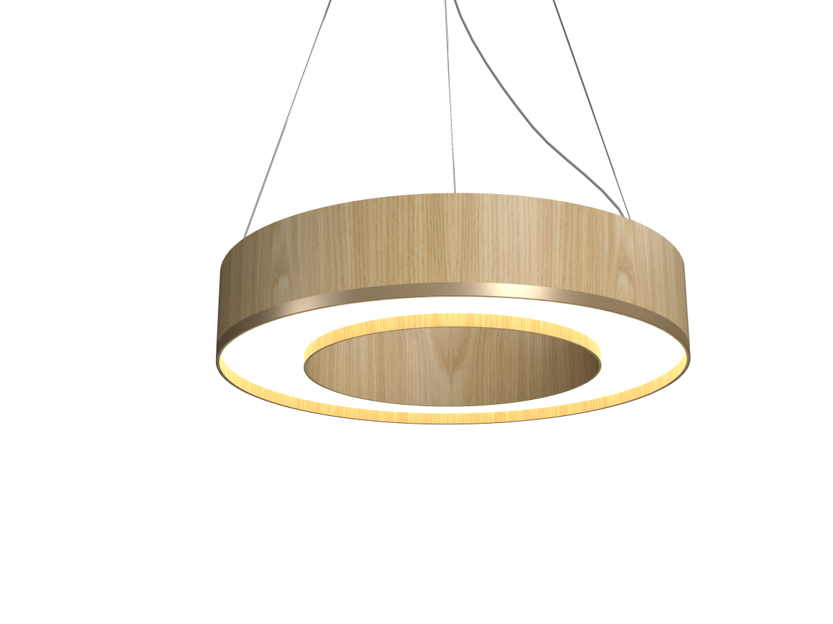 Accord Lighting 1566LED.45 Cylindrical Accord Pendant in Sand