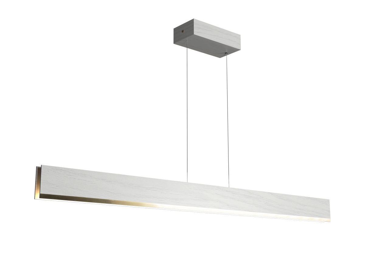 Accord Lighting 1569LED.47 Clean Accord Suspension en blanc biologique