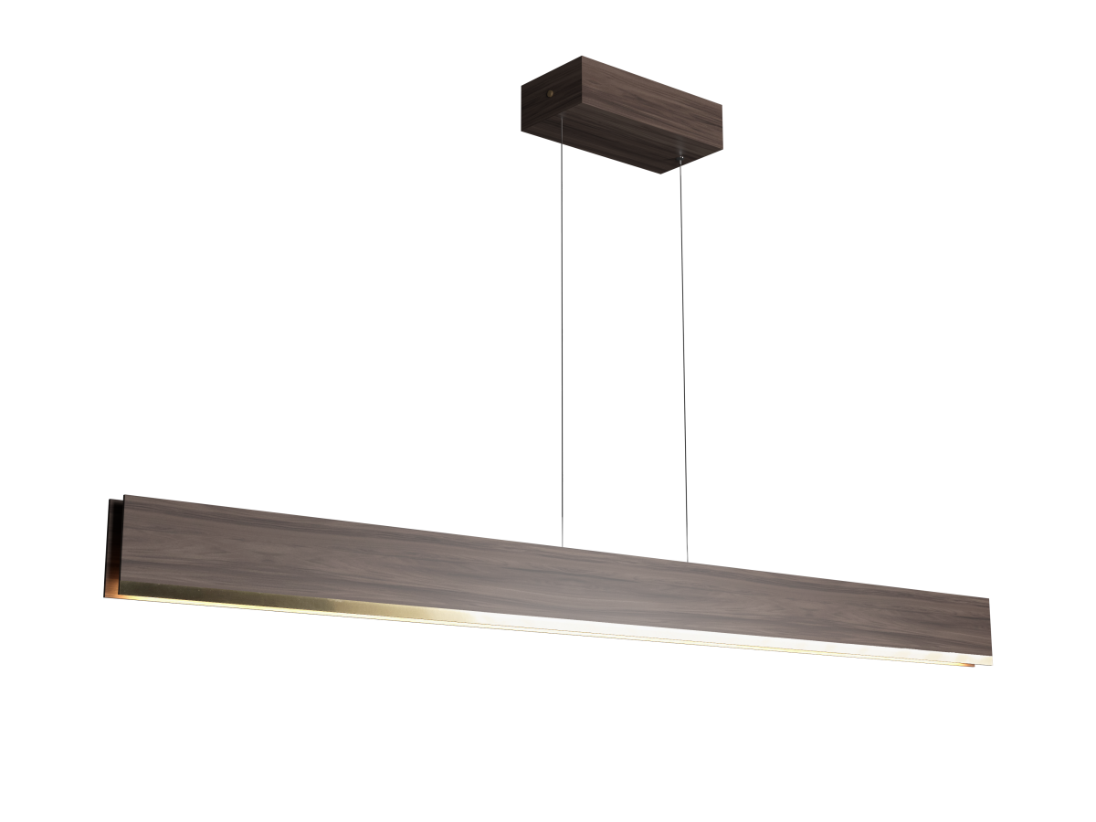 Accord Lighting 1569LED.18 Clean Accord Suspension en noyer américain
