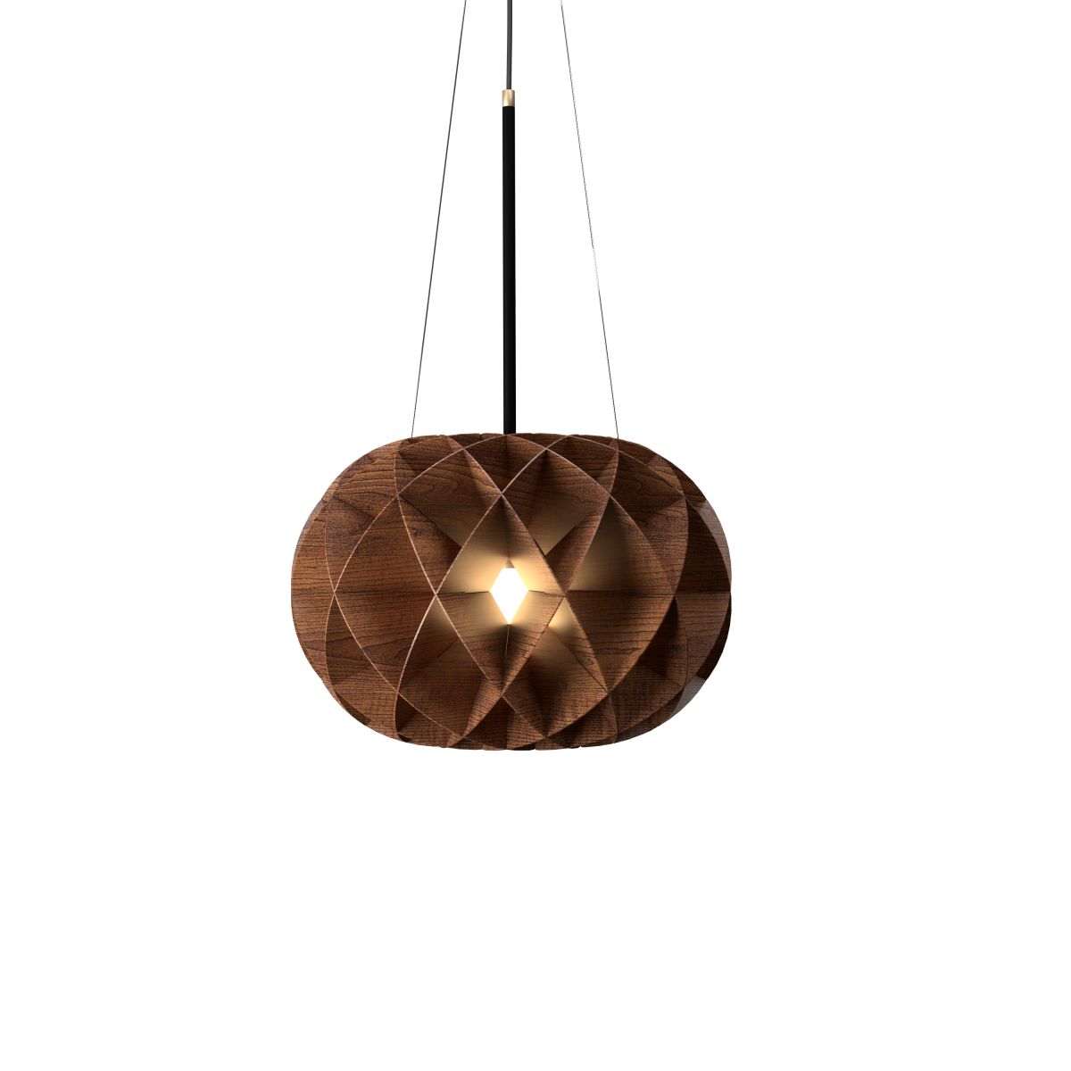 Accord Lighting 1580.06 Hive Accord Pendant in Imbuia