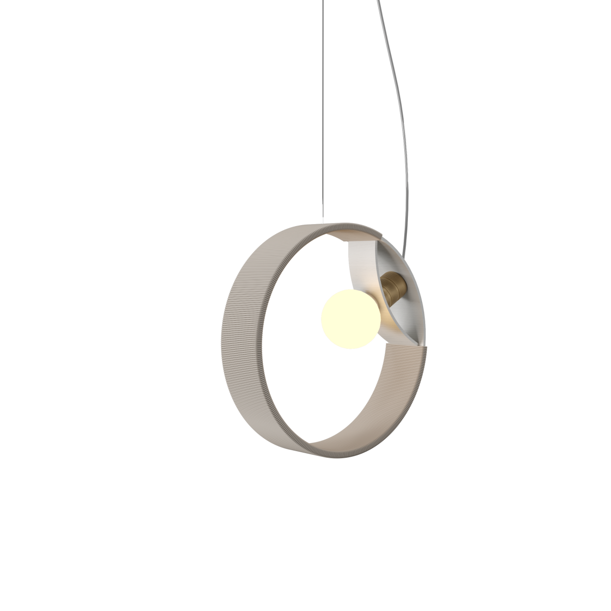 Accord Lighting 1600.47 Sfera Accord Suspension en blanc biologique