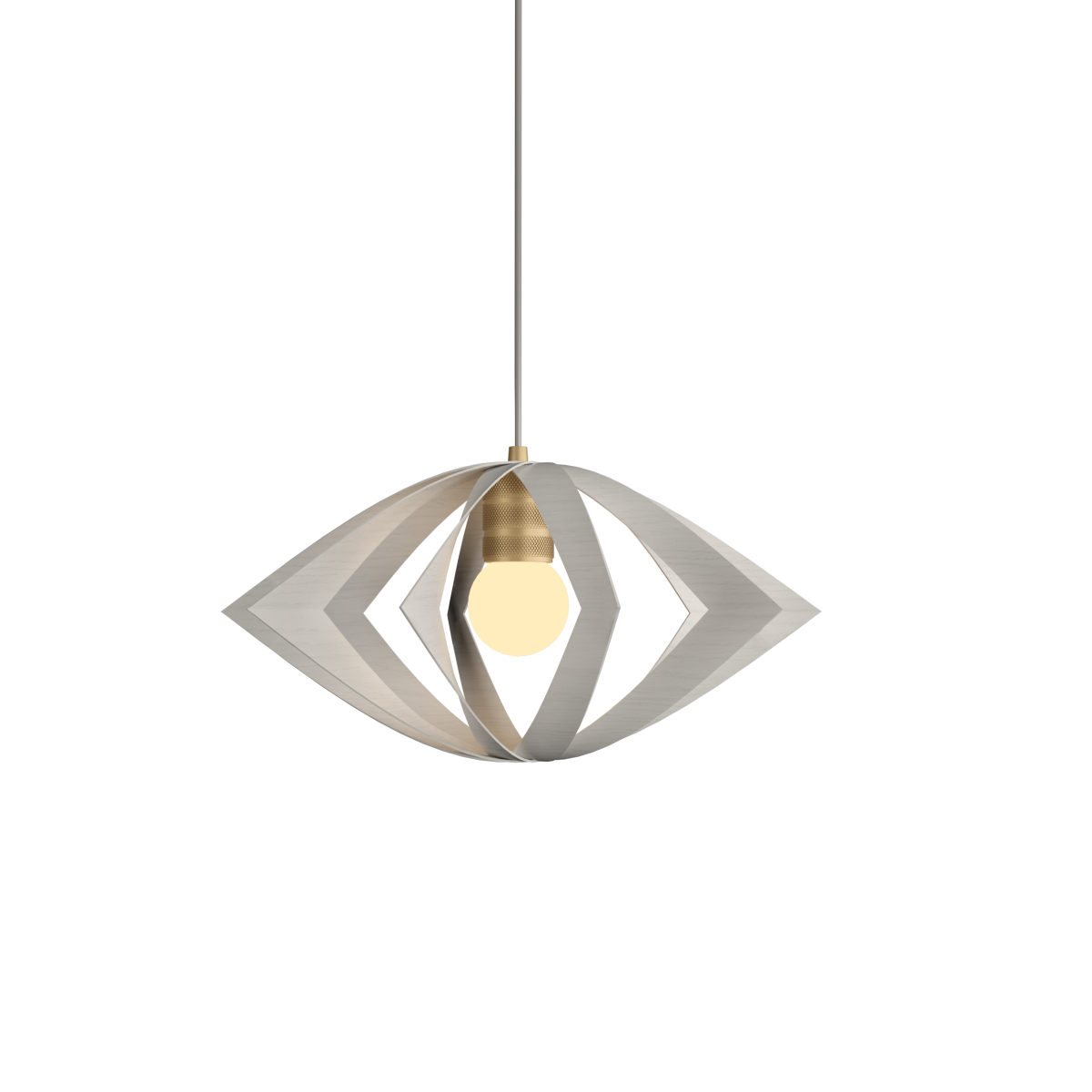 Accord Lighting 1610.47 Versatile Accord Pendant in Organic White