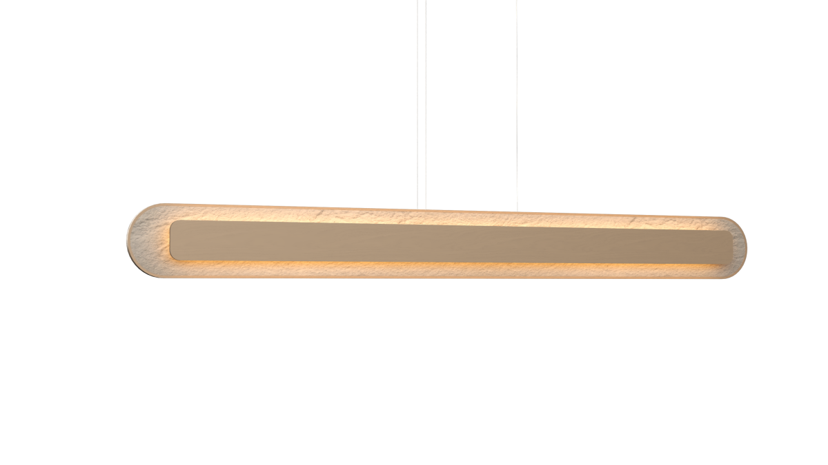 Accord Lighting 1618LED.48 Petra Accord Pendant in Organic Cappuccino