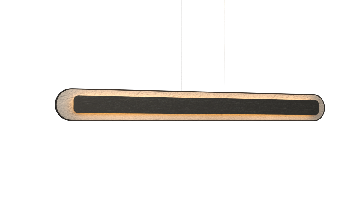Accord Lighting 1618LED.50 Petra Accord Pendant in Organic Grey