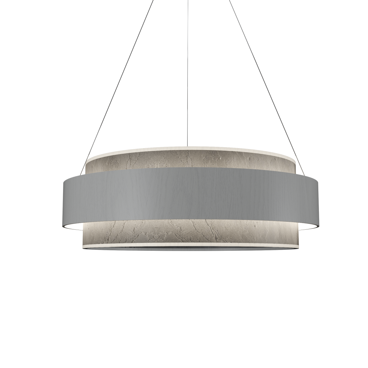 Accord Lighting 1624LED.47 Petra Accord Pendant in Organic White