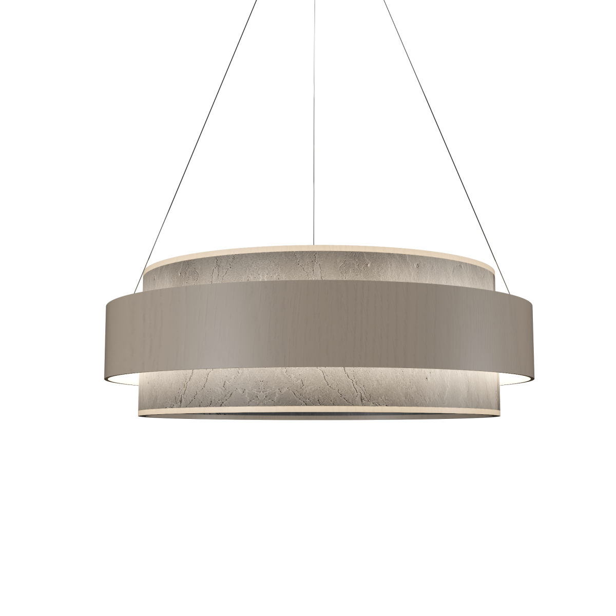 Accord Lighting 1624LED.48 Petra Accord Pendant in Organic Cappuccino