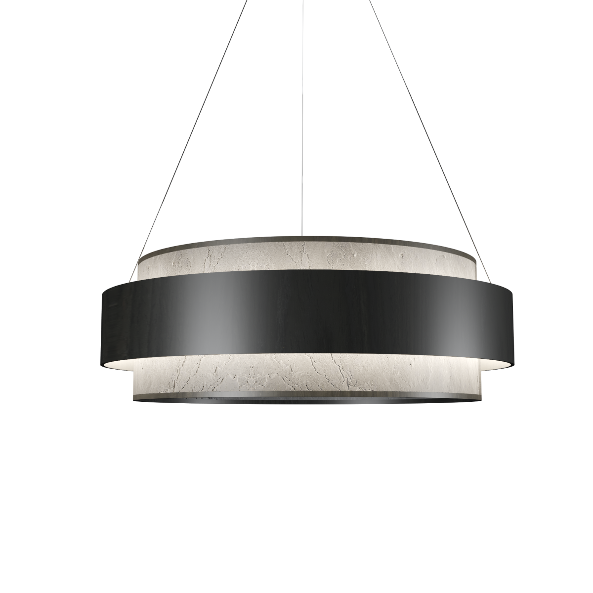 Accord Lighting 1624LED.44 Petra Accord Pendant in Charcoal