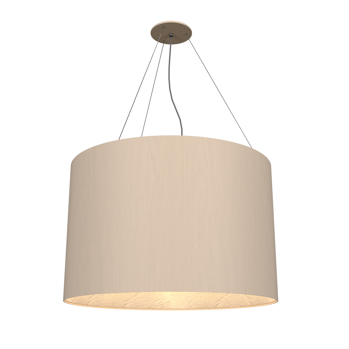 Accord Lighting 1628.48 Cylindrique Accord Suspension dans un cappuccino bio