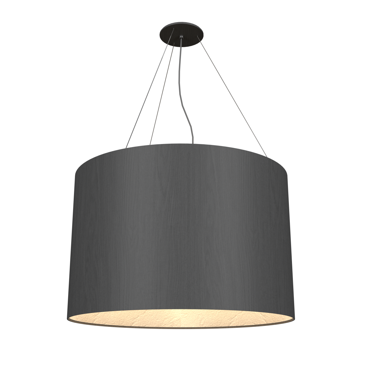Accord Lighting 1628.50 Cylindrique Accord Suspension en gris bio