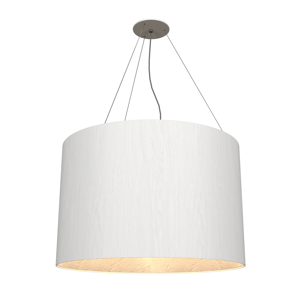 Accord Lighting 1628.47 Cylindrique Accord Suspension en blanc biologique