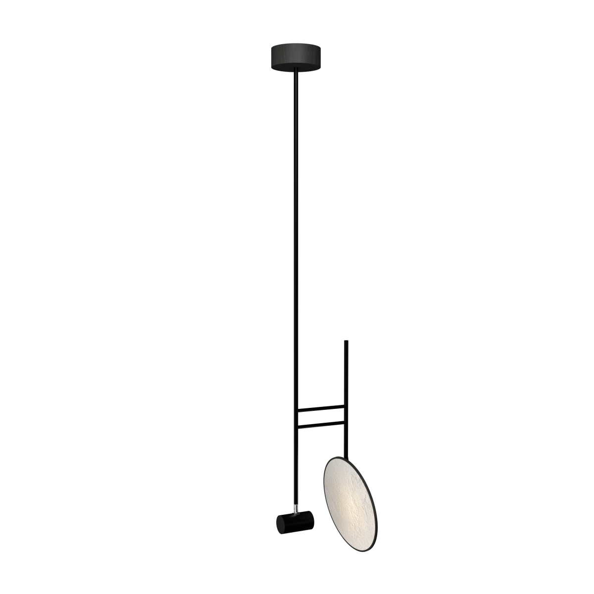Accord Lighting 1636.44 Dot Accord Pendant in Charcoal