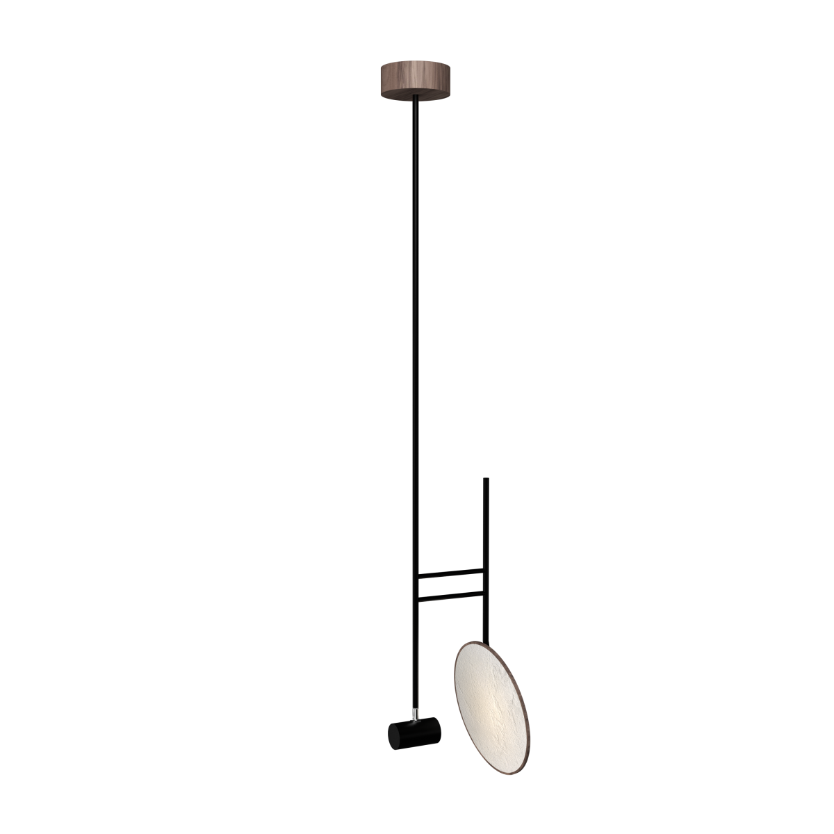 Accord Lighting 1636.18 Dot Accord Pendant in American Walnut