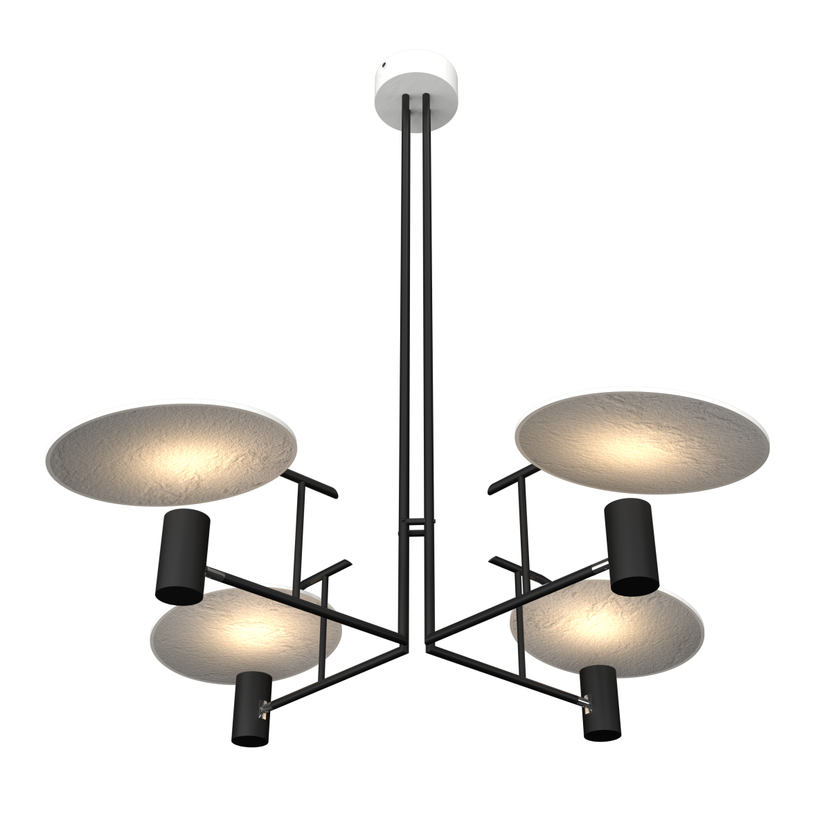 Accord Lighting 1637.47 Dot Accord Pendant in Organic White