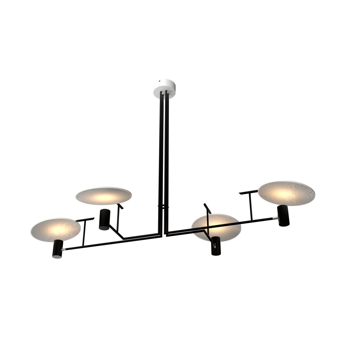 Accord Lighting 1638.47 Dot Accord Pendant in Organic White