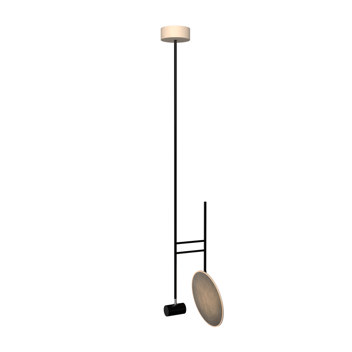 Accord Lighting 1640.48 Dot Accord Pendant in Organic Cappuccino