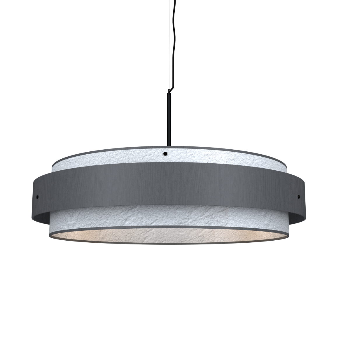 Accord Lighting 1644.50 Petra Accord Suspension en gris organique