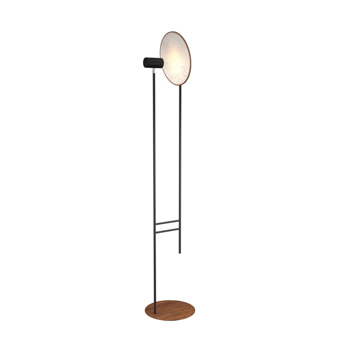 Accord Lighting 3063.06 Dot Accord Floor Lamp in Imbuia