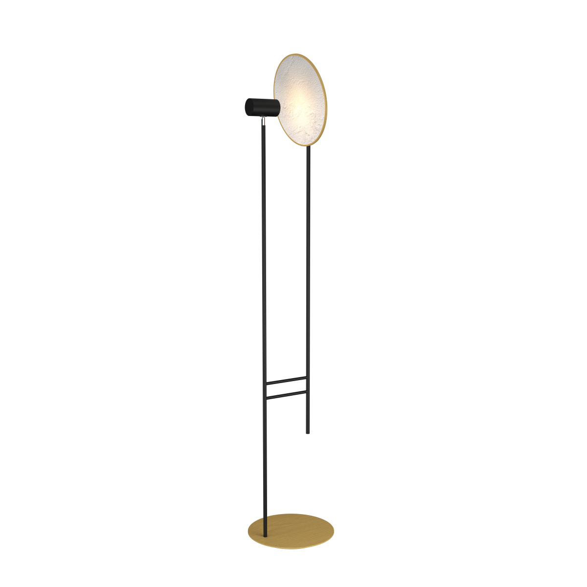 Accord Lighting 3063.49 Dot Accord Floor Lamp in Organic Gold