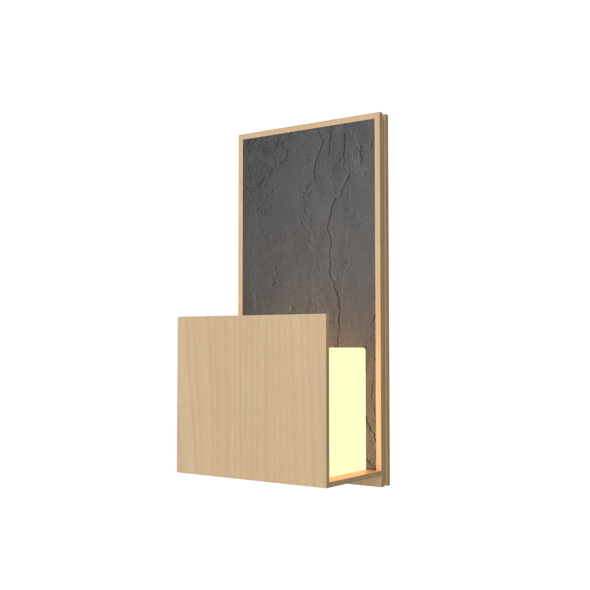 Accord Lighting 4232.34 Clean Accord Wall Lamp in Maple