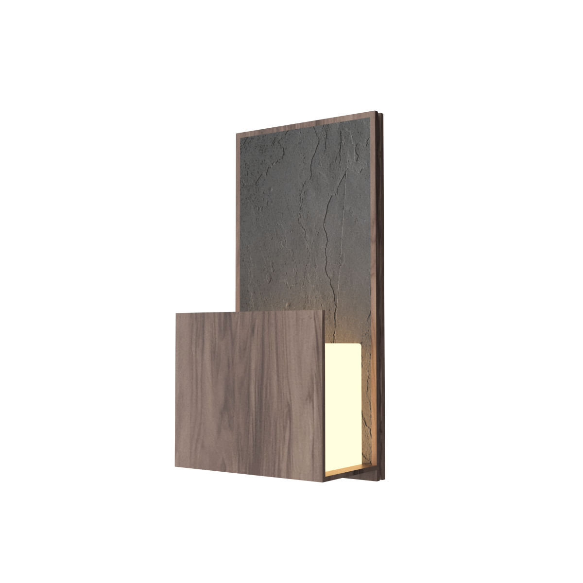 Accord Lighting 4232.18 Clean Accord Wall Lamp in American Walnut