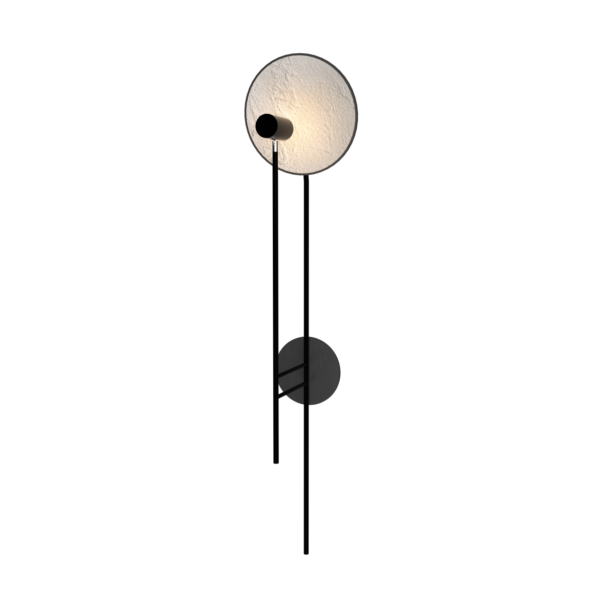 Accord Lighting 4246.50 Dot Accord Wall Lamp in Organic Grey