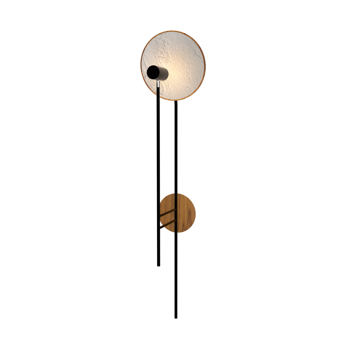 Accord Lighting 4246.12 Dot Accord Wall Lamp in Teak