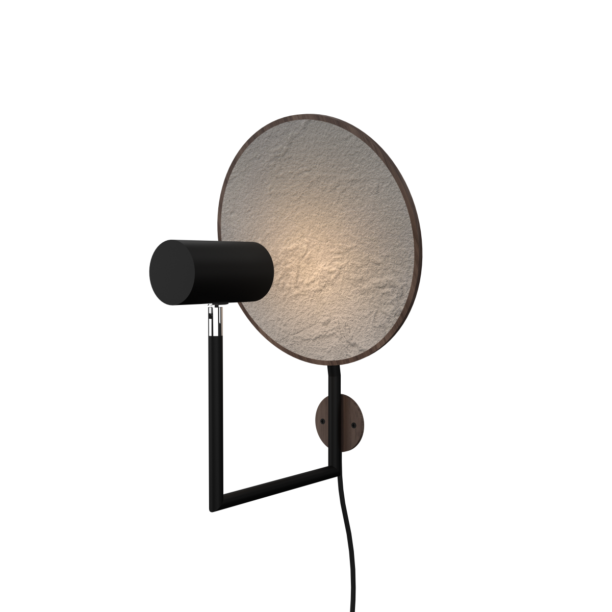 Accord Lighting 4248.18 Dot Accord Wall Lamp in American Walnut