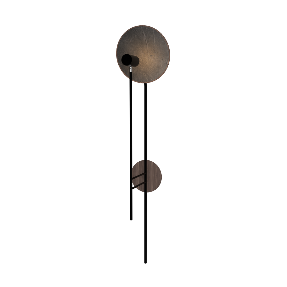 Accord Lighting 4249.18 Dot Accord Wall Lamp in American Walnut