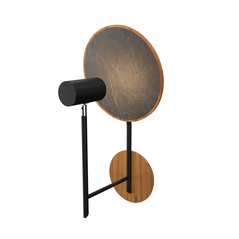 Accord Lighting 4250.12 Dot Accord Wall Lamp in Teak