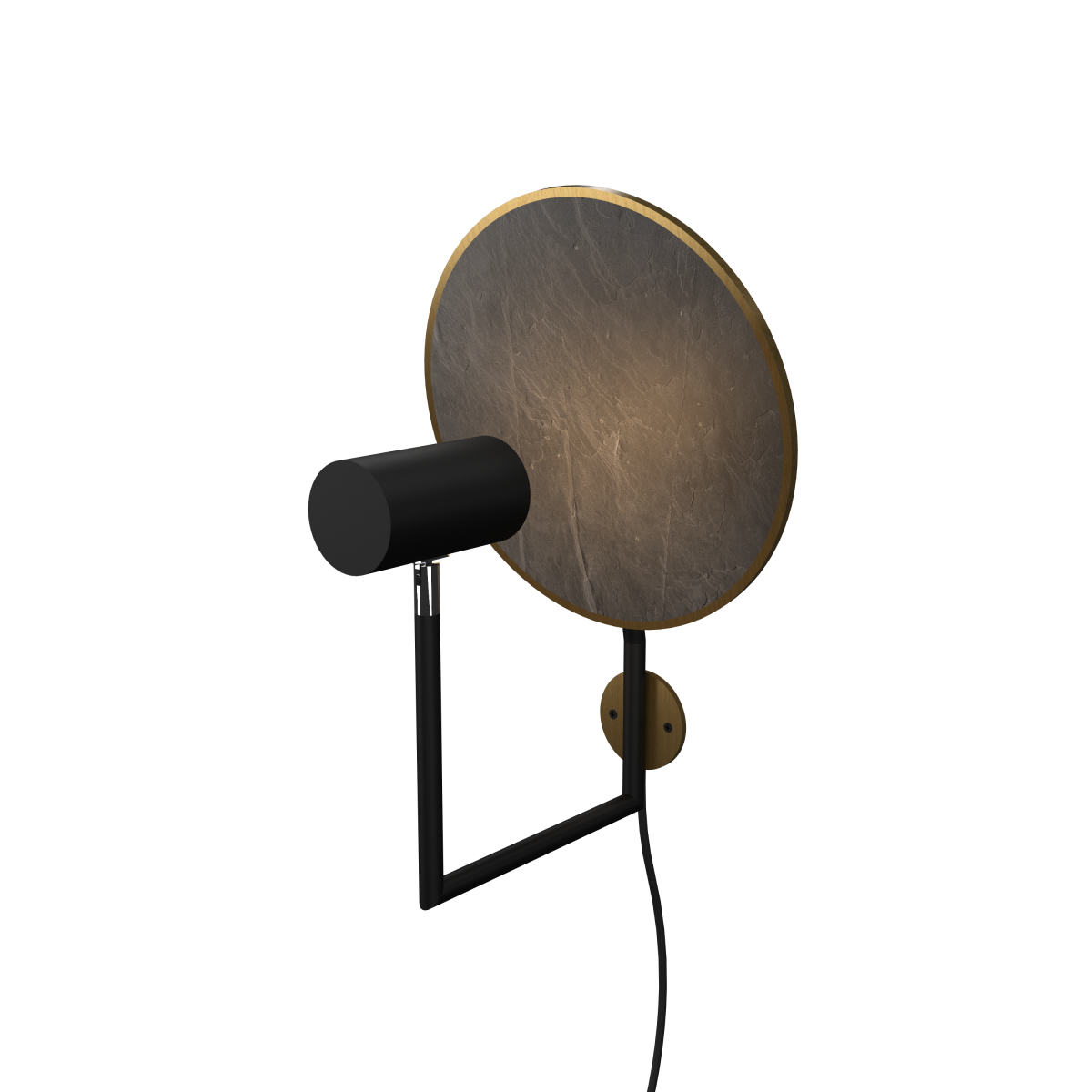 Accord Lighting 4251.49 Dot Accord Wall Lamp in Organic Gold