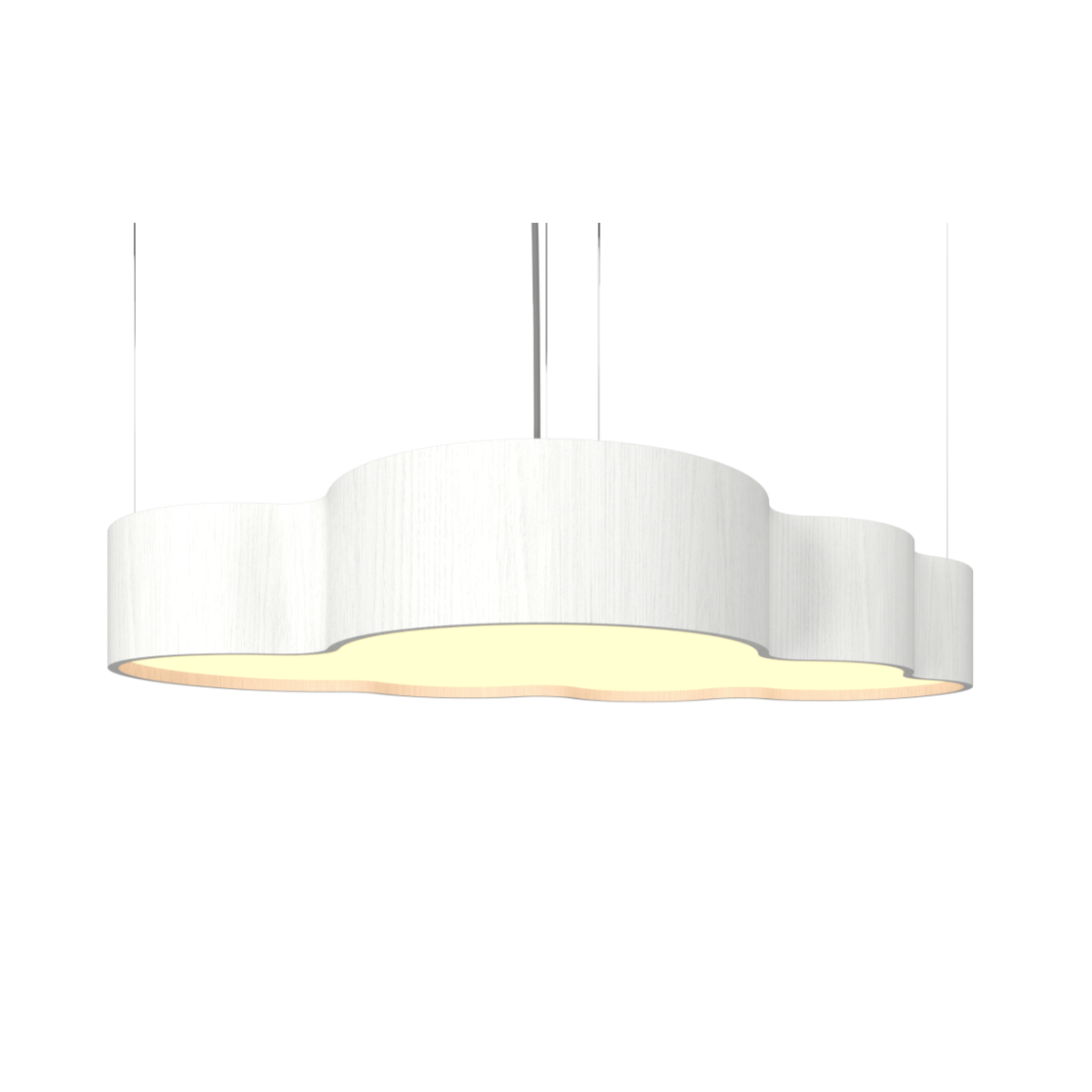 Accord Lighting 1654LED.47 Nuvula Accord Suspension en blanc biologique
