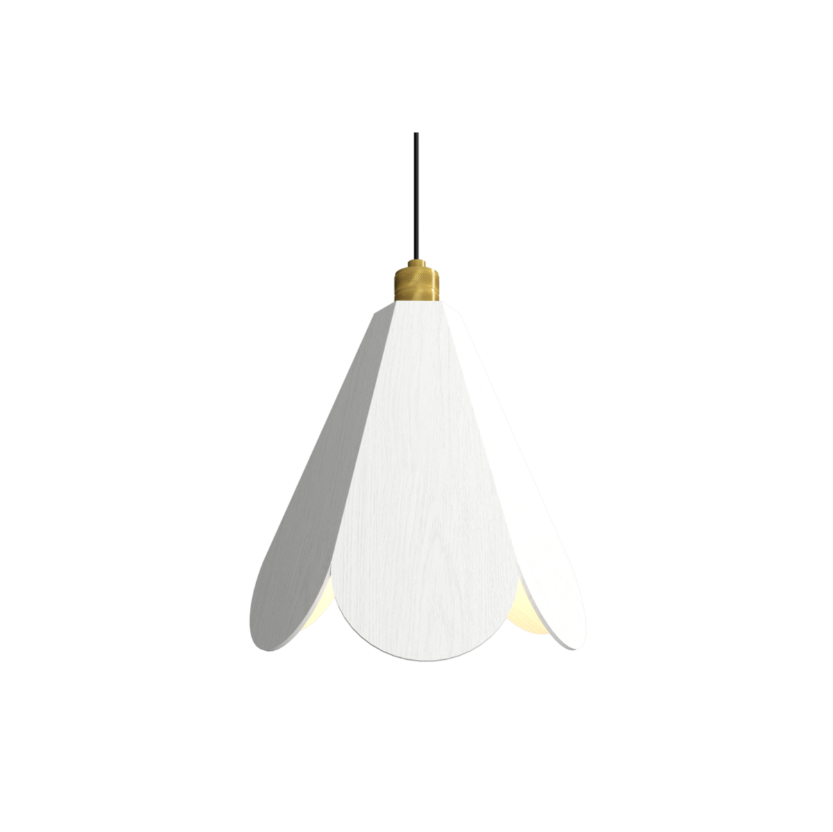 Accord Lighting 1655.47 Aura Accord Pendant in Organic White