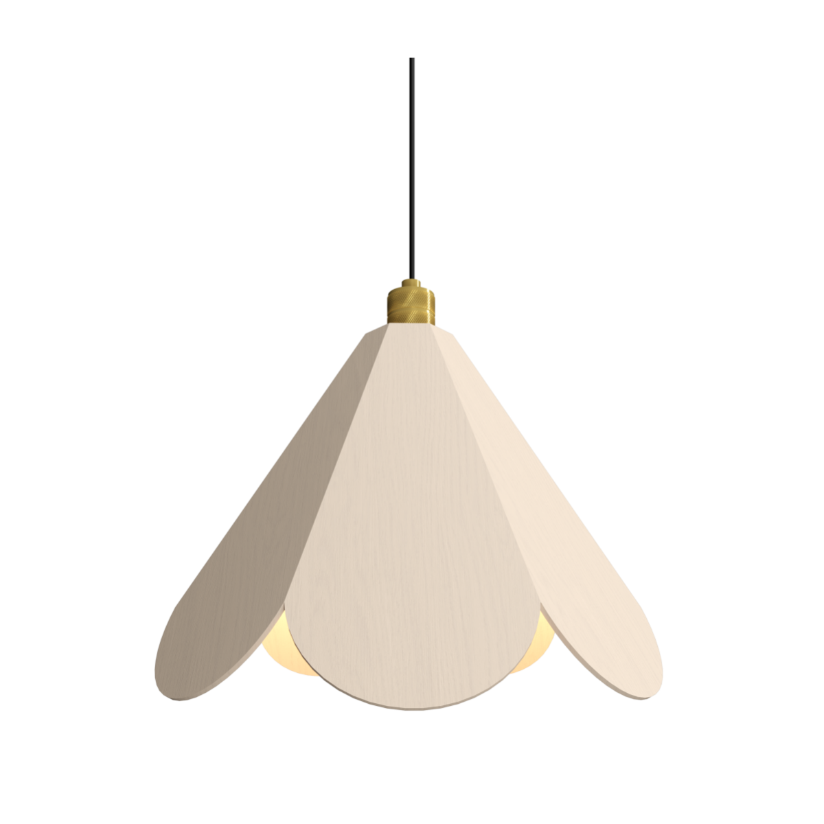 Accord Lighting 1656.48 Aura Accord Pendant in Organic Cappuccino