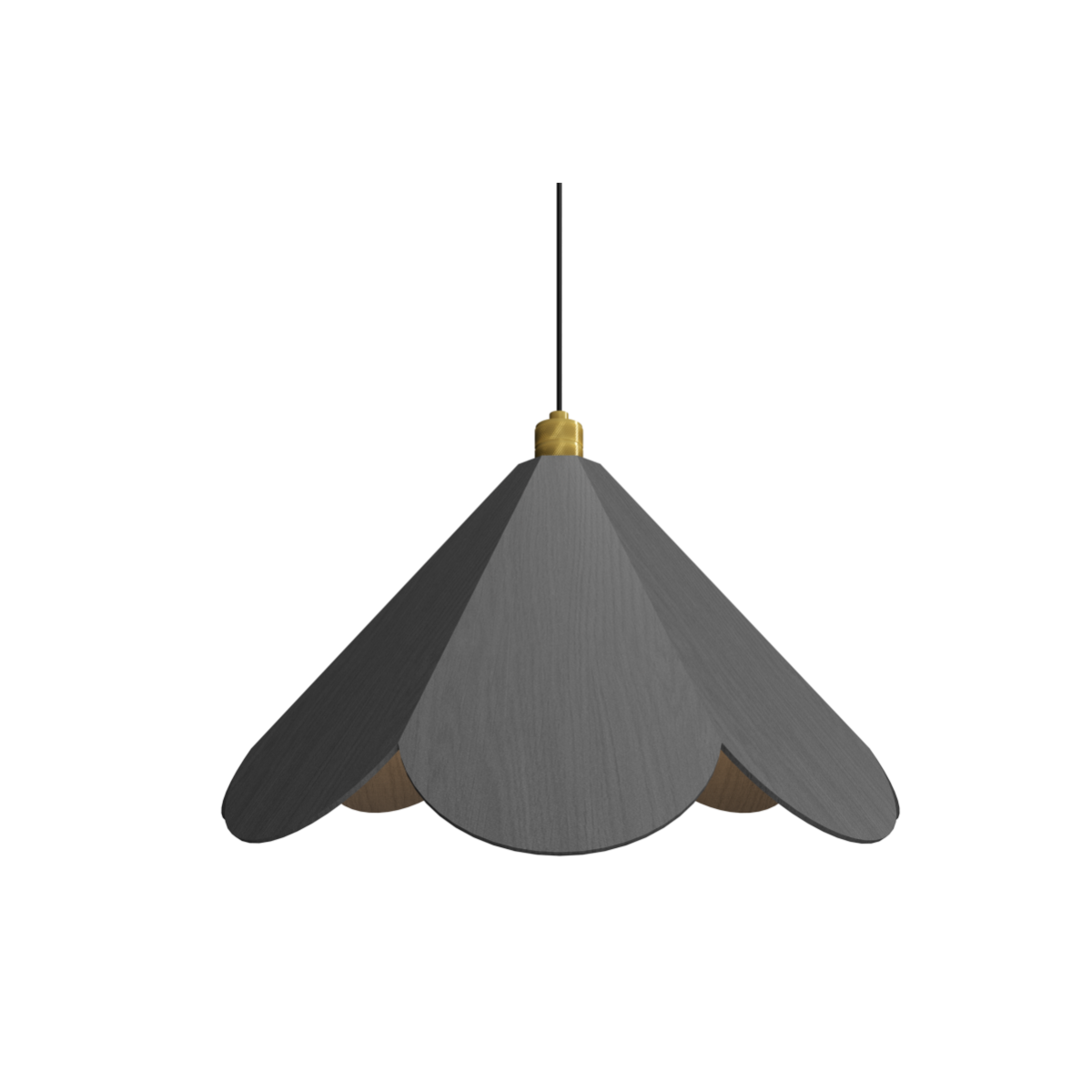 Accord Lighting 1657.50 Aura Accord Pendant in Organic Grey