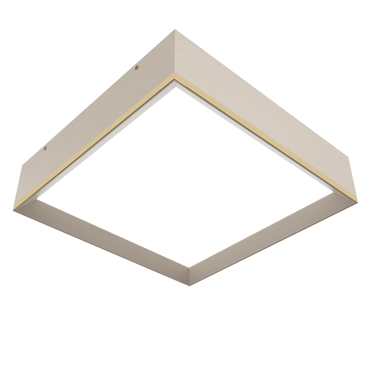 Accord Lighting 5131LED.48 Squadro Accord Ceiling in Organic Cappuccino