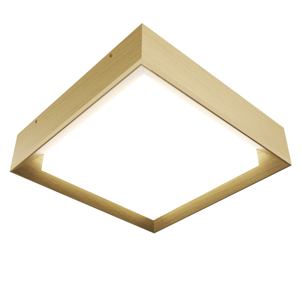 Accord Lighting 5132LED.49 Squadro Accord Ceiling in Organic Gold