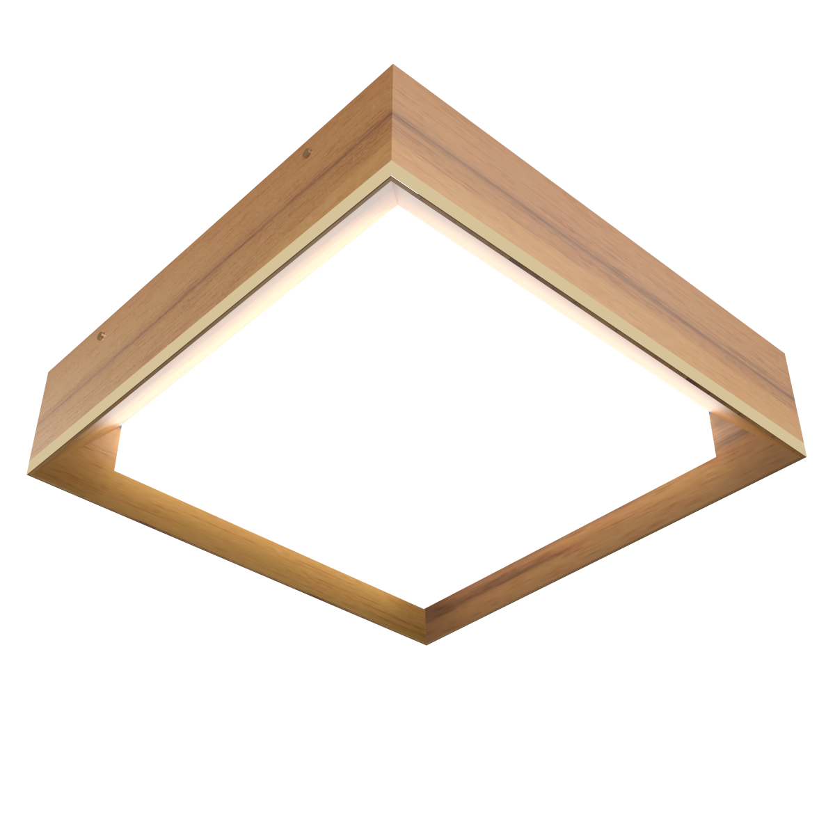 Accord Lighting 5132LED.12 Squadro Accord Ceiling in Teak