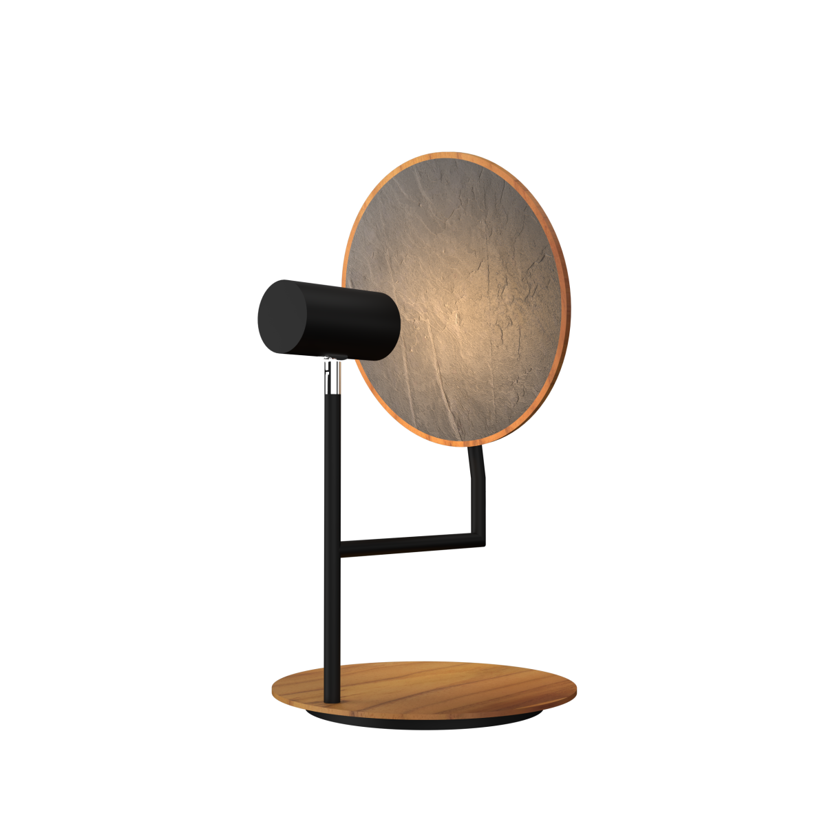 Accord Lighting 7106.12 Dot Accord Table Lamp in Teak