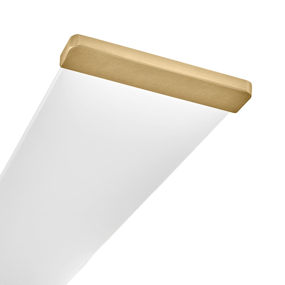 Éclairage intelligent LED Hinkley Lighting 906964FMW-LDD Andros Ventilateur en blanc mat