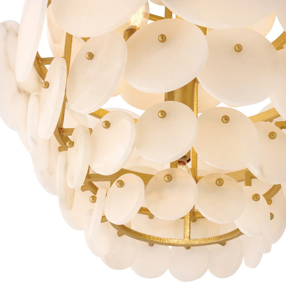 Hinkley Lighting 43807PI Yara Pendant in Piastra Gold