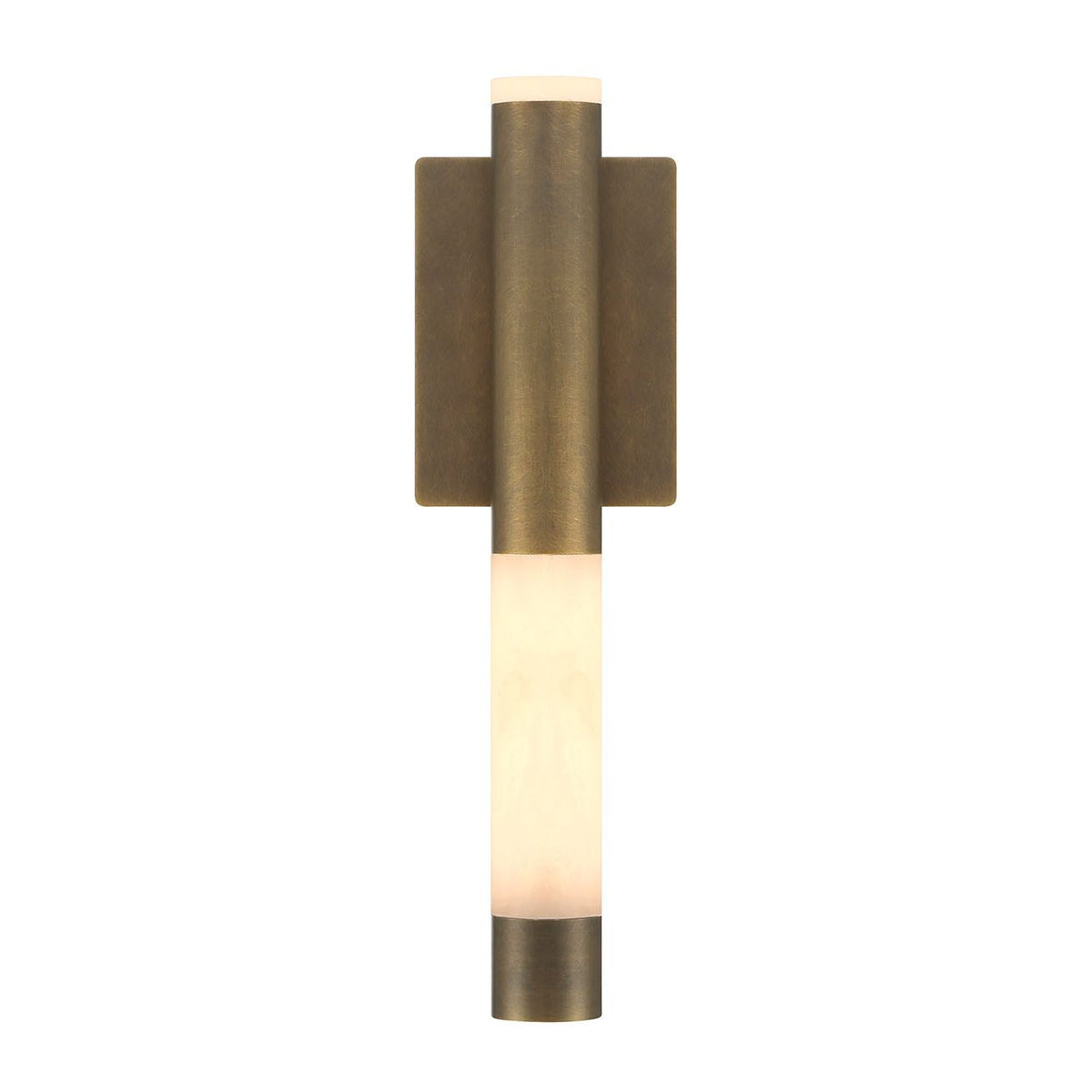 Eurofase 50124-022 Ronda LED Outdoor Wall Sconce in Weathered Brass