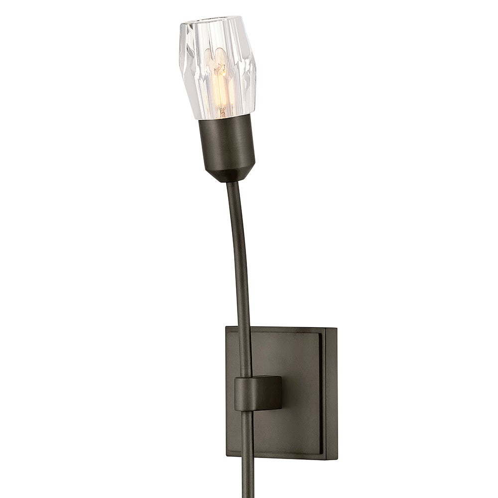 Applique murale Fredrick Ramond FR33320BX Atera Crystal en oxyde noir