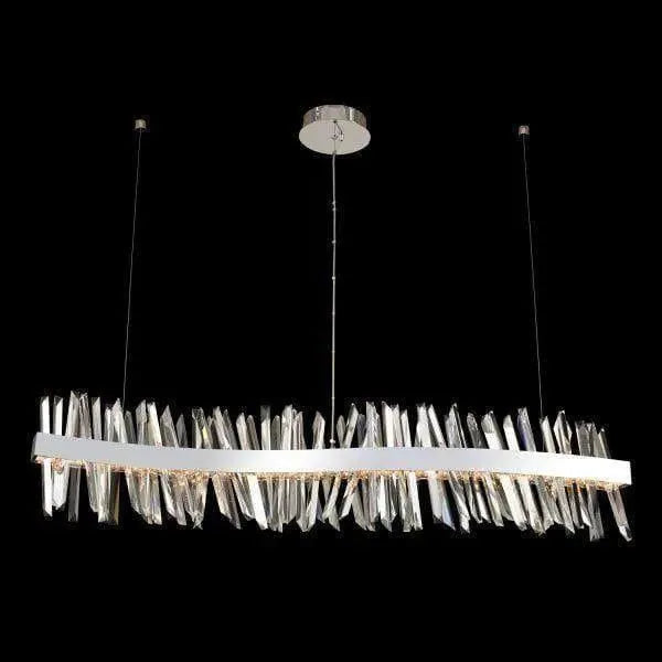 Allegri - Glacier LED Linear Suspension - 030258-010 | Montreal Lighting & Hardware