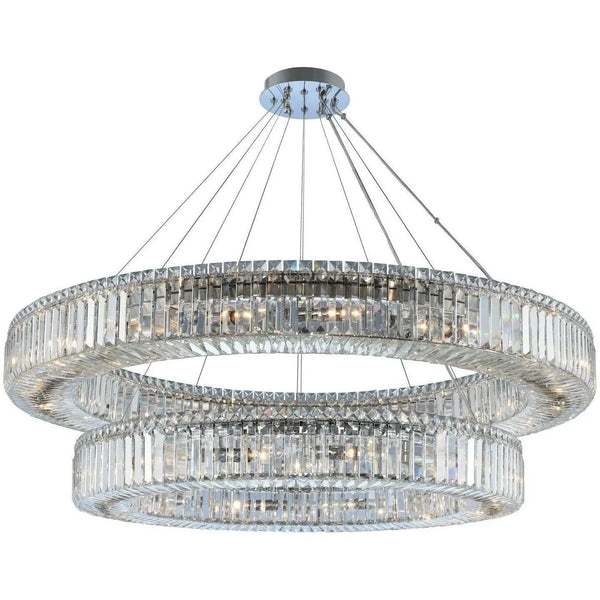 Rondelle Two-Tier Pendant