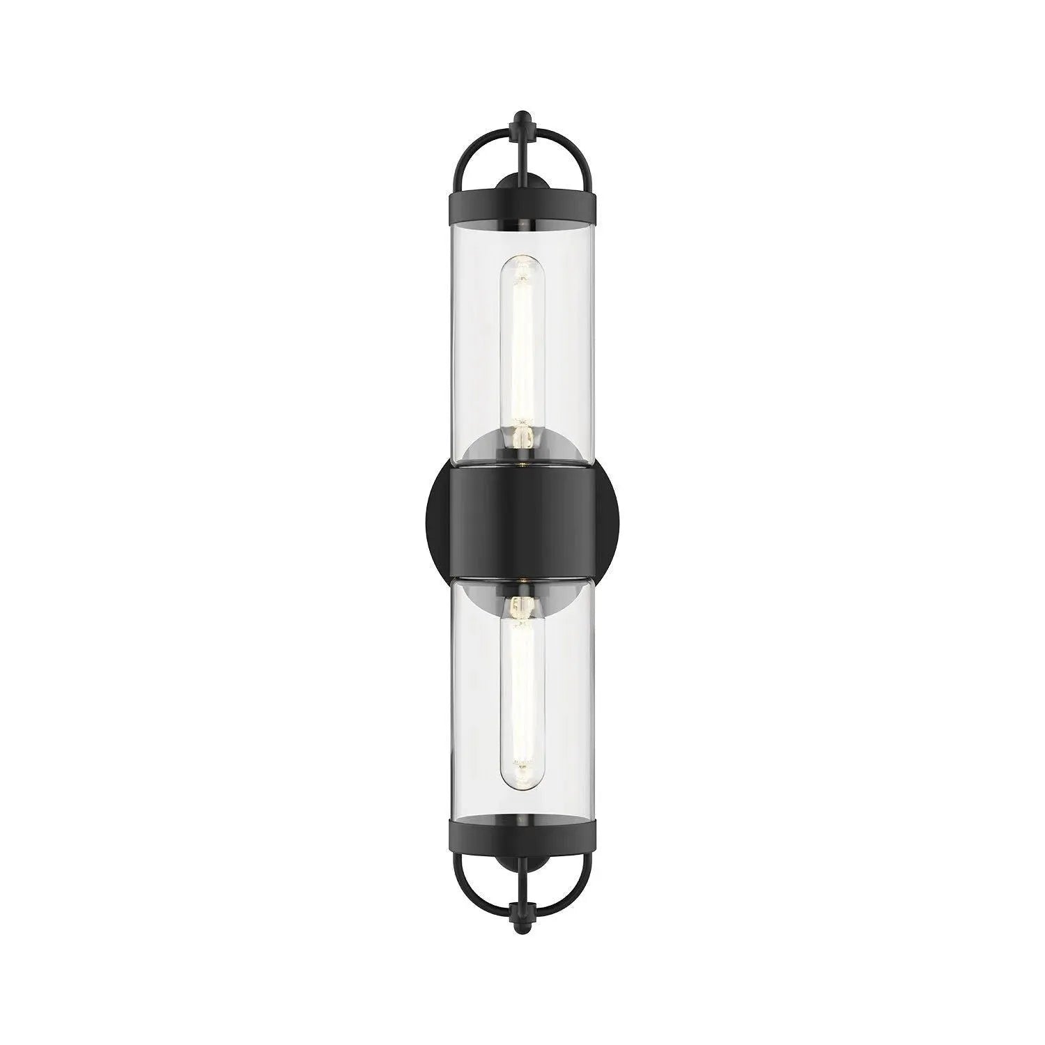Alora Lighting - Lancaster Double Wall Sconce - WV461102MB | Montreal Lighting & Hardware