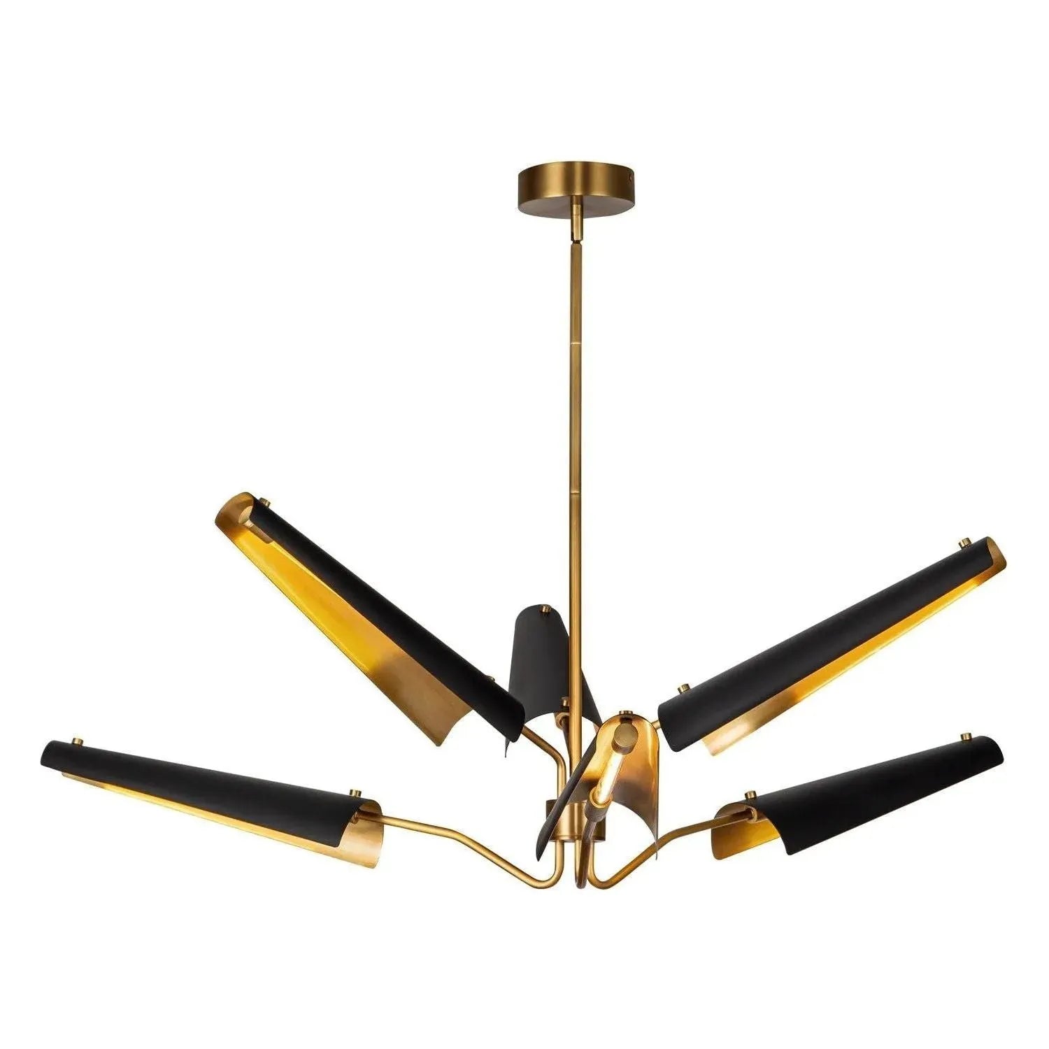 Alora Lighting - Osorio LED Chandelier - CH347646MBVB | Montreal Lighting & Hardware