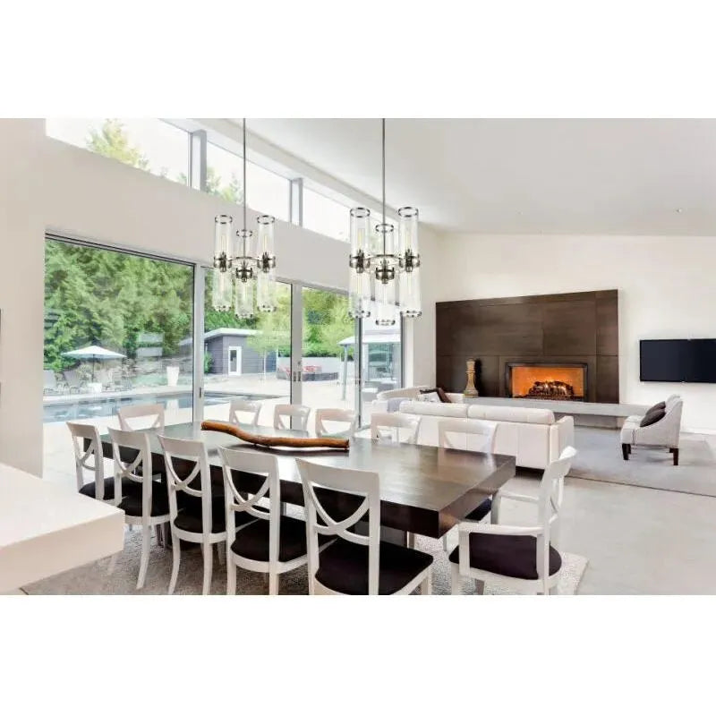 Alora Lighting - Revolve II Chandelier - CH309066NBCG | Montreal Lighting & Hardware