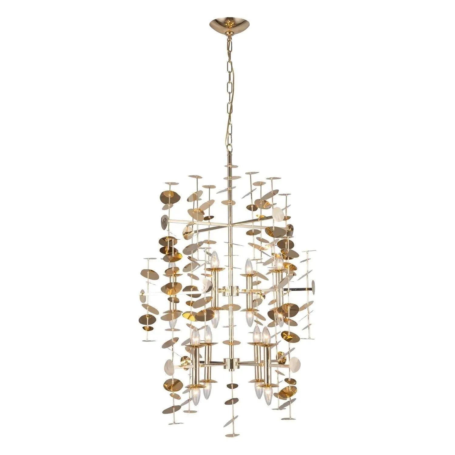 Alora Lighting - Yukari Chandelier - CH340041PB | Montreal Lighting & Hardware
