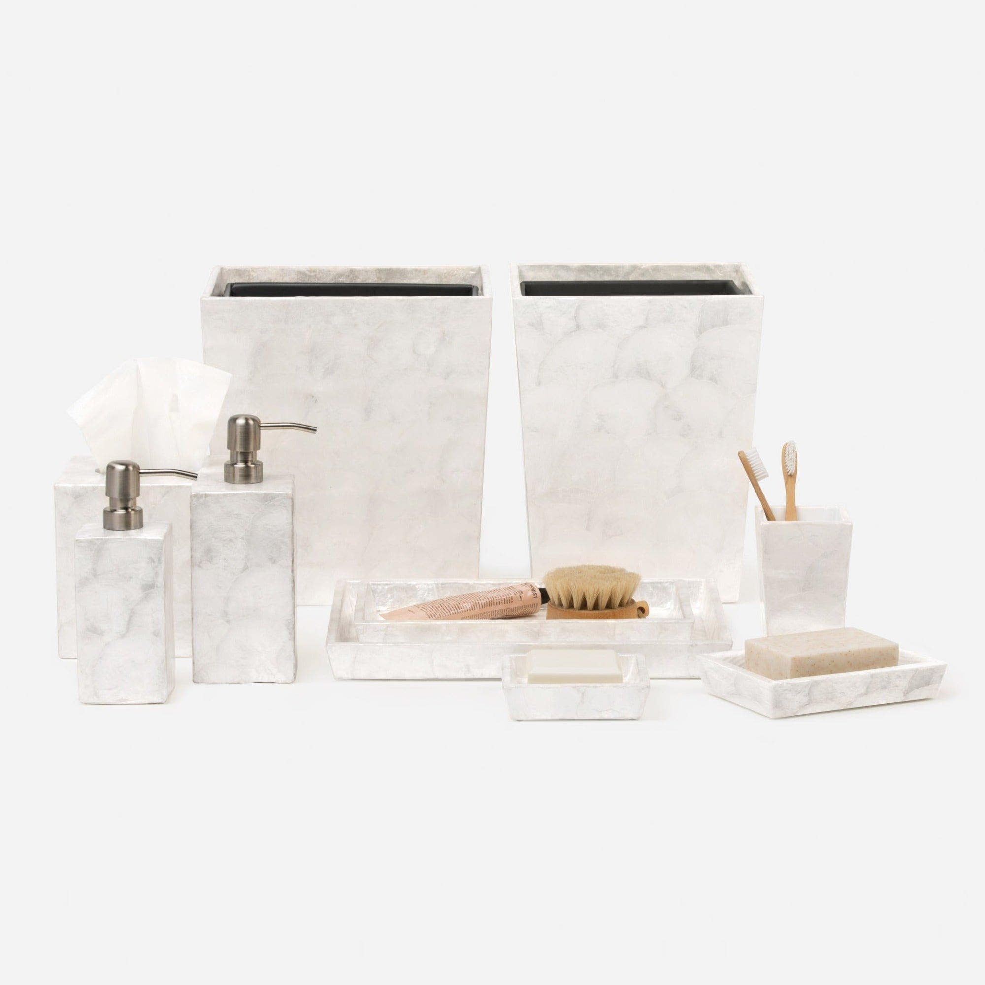 Collection de bain Andria Pigeon et Caniche